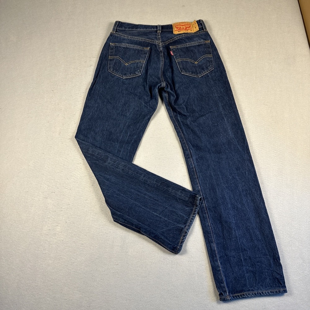 Levi's Dark Blue Bootcut Jeans - Picture 7 of 8